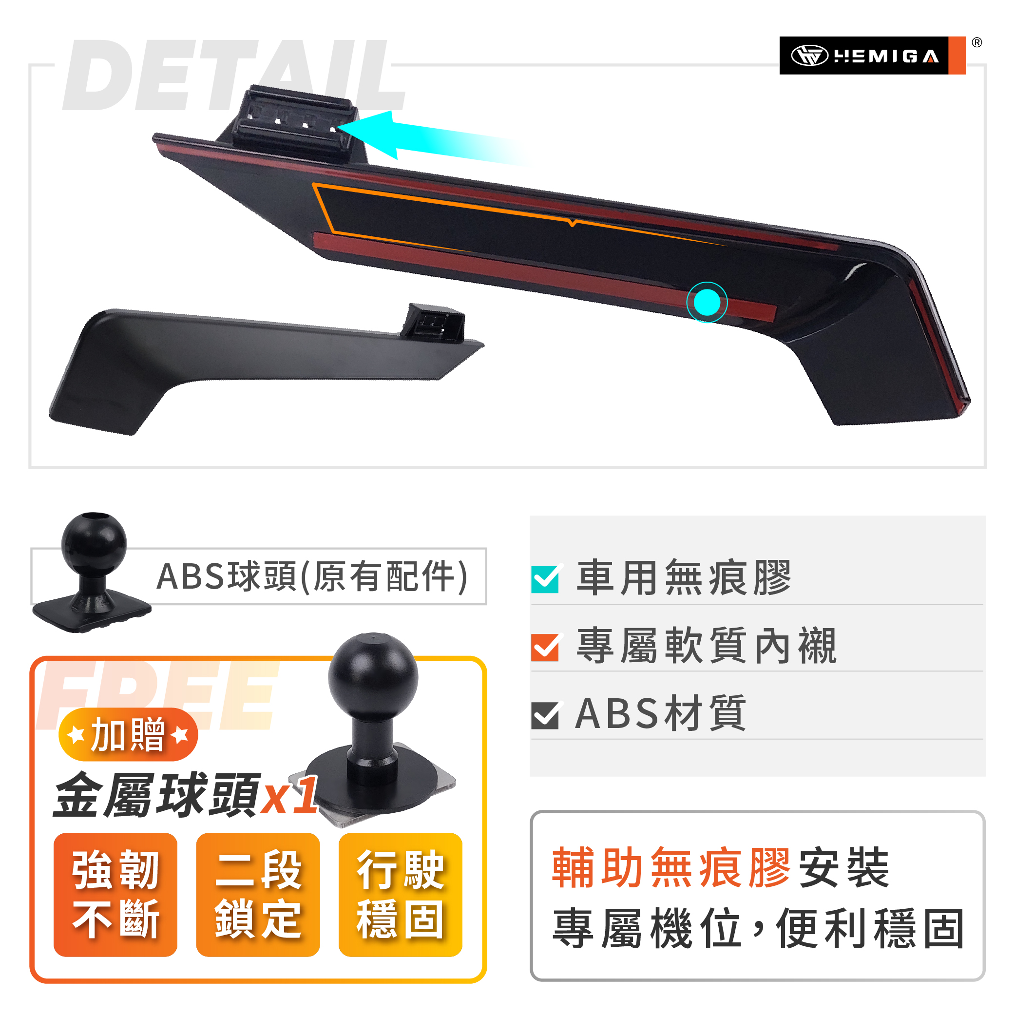 RX 手機架 2023-2026年 14吋大螢幕專用 RX350 RX350h 車用手機架 凌志 LEXUS 金屬球頭 汽車手機架5