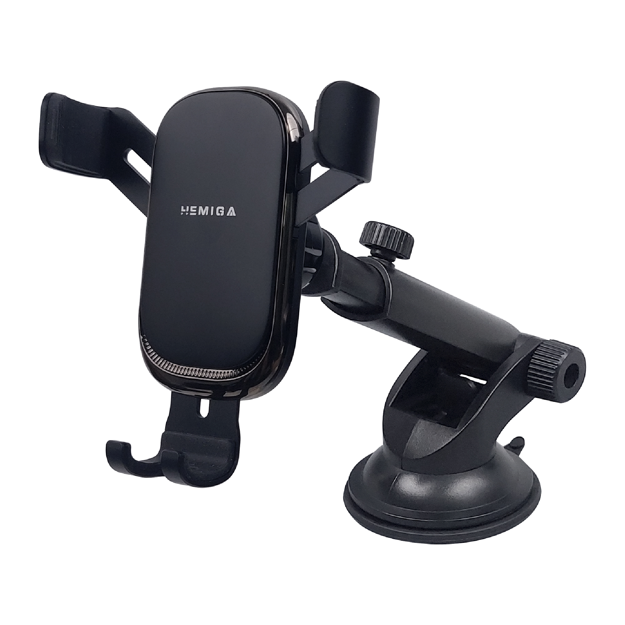HEMIGA 車用手機架 吸盤支架 重力聯動 多角度可調 超穩固 通用型 H608 PLUS HEMIGA 車用手機架 吸盤支架 重力聯動 多角度可調 超穩固 通用型 H608 PLUS