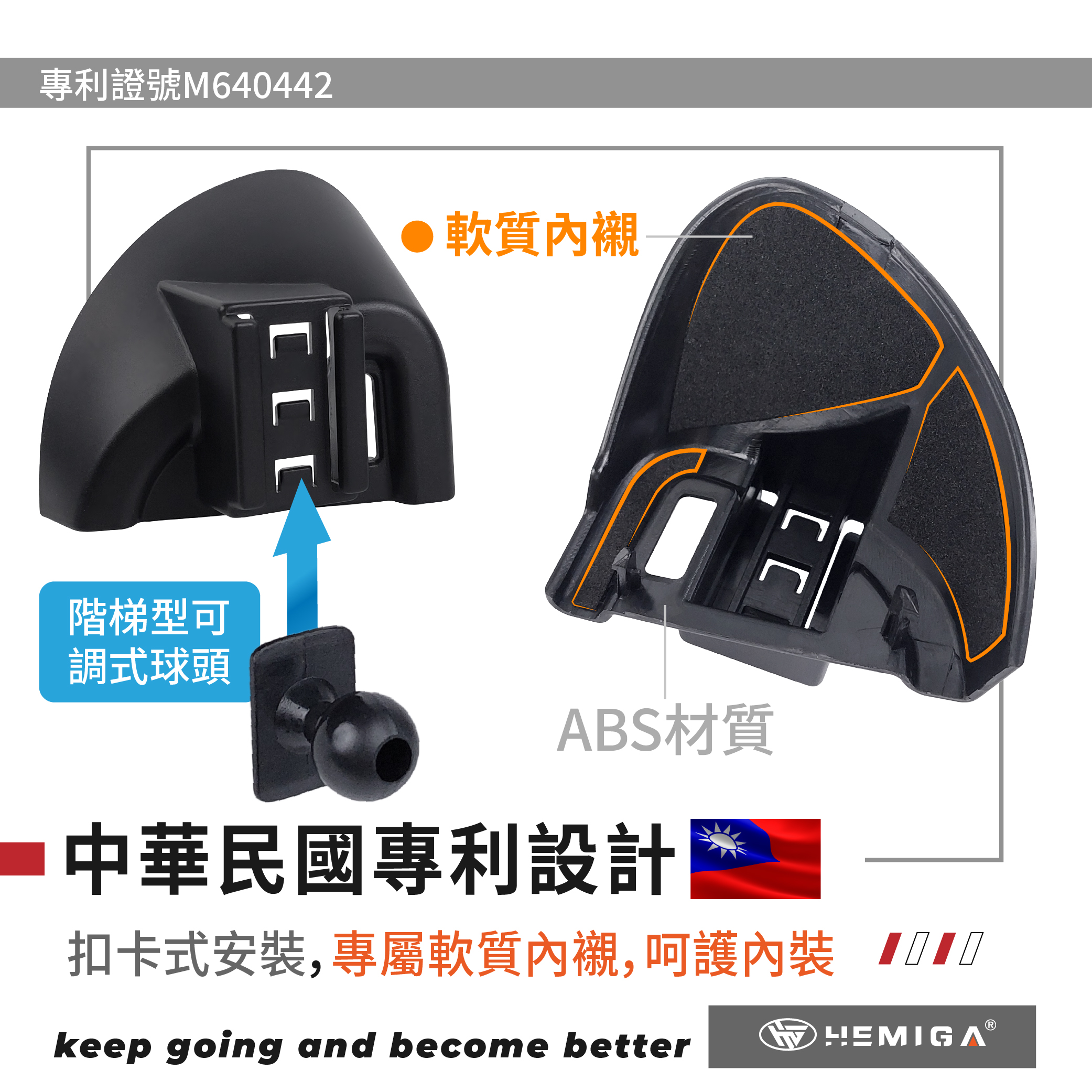 HEMIGA Cayenne 手機架 2016-17 純卡扣 凱晏 凱燕 凱彥 卡宴 保時捷 手機架5