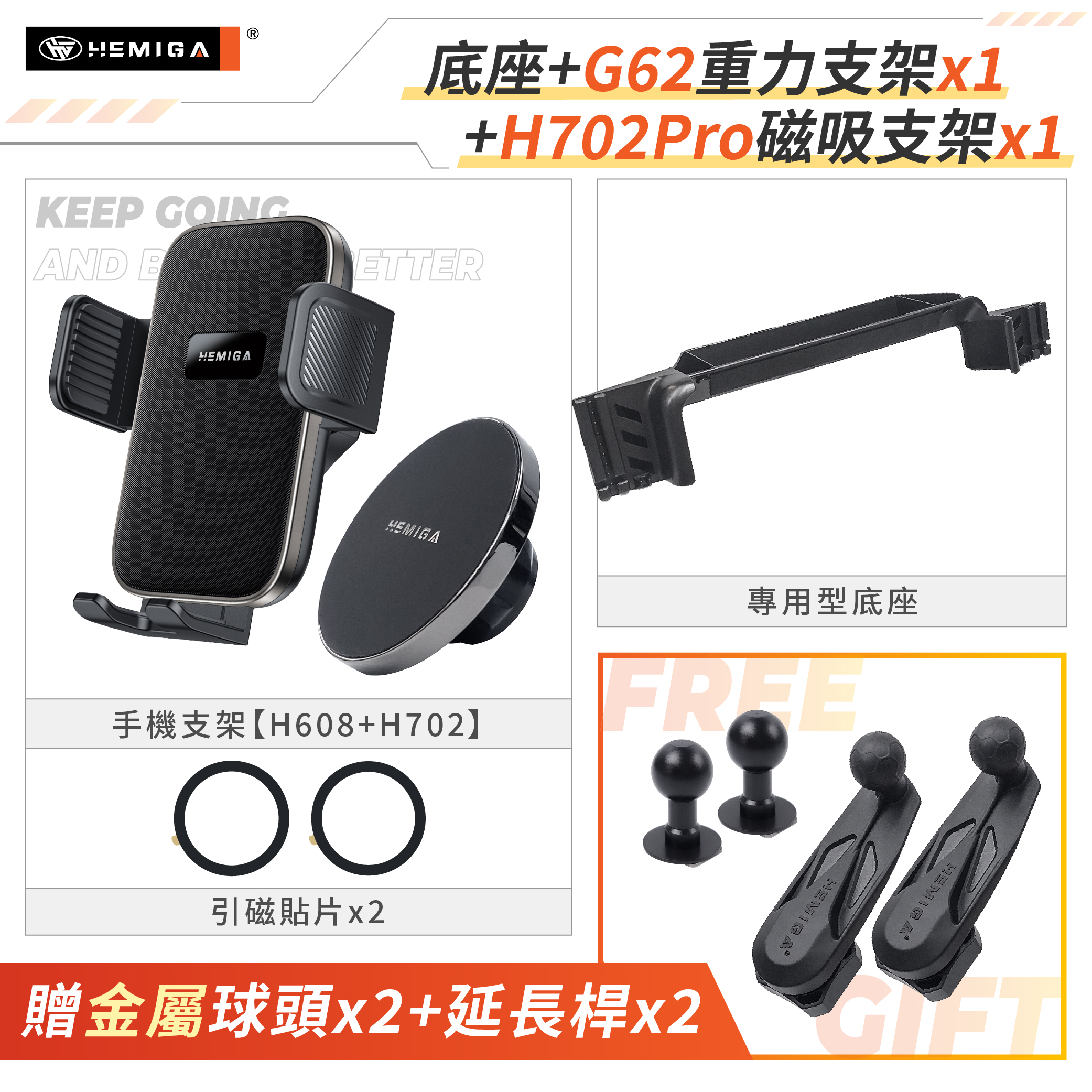 Zinger 手機架 2024-2026年 台灣研發 CMC 中華 商旅 車用手機架 純扣卡 金屬球頭 汽車手機架20