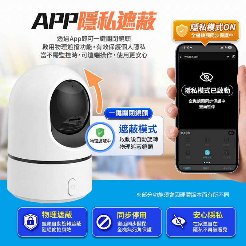【UTA鴻嘉源】AI變焦通話室內監視器 RL-3 (一鍵反向通話/20X變焦/物理隱私遮蔽/星光全彩夜視/AI自動人臉追蹤/自訂警報/台灣雙認證公司貨)9