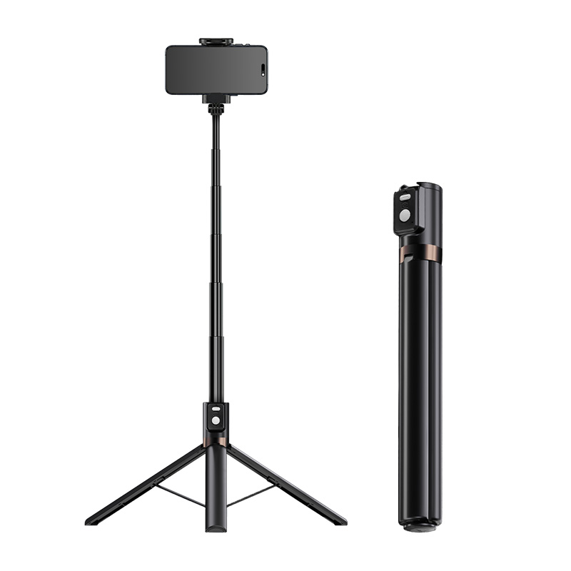 【u-ta鴻嘉源】 P15 瞬開丟丟桿|落地自動彈開 180cm 超長腳架 自拍棒 三腳架 360度旋轉 鋁合金 藍牙遙控 網紅直播 戶外自拍 (可加購補光燈)12