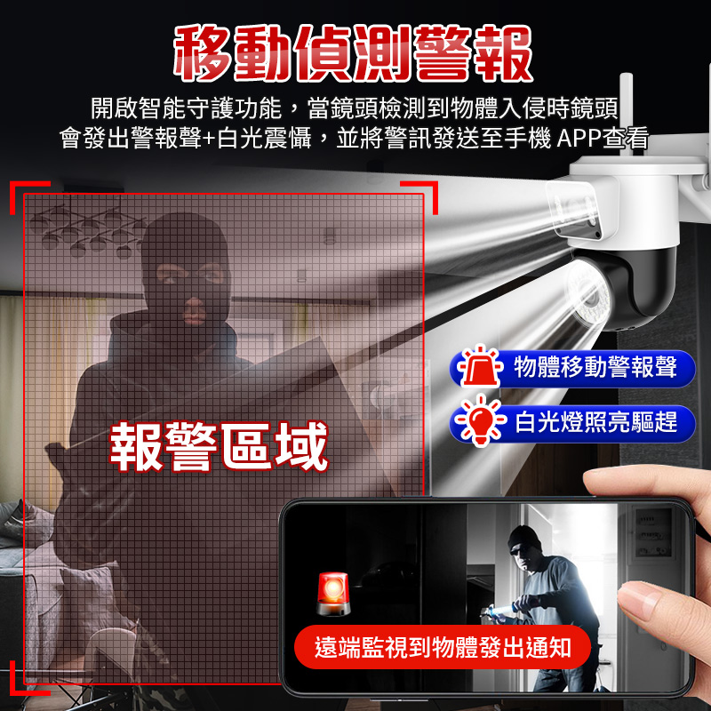 【UTA鴻嘉源】【2026旗艦款】雙鏡頭二合一 1080P 無線監視器 RK9|355度全景 智能追蹤 全彩夜視 雙向對講 防水防塵 遠端監控 (支援512G)12