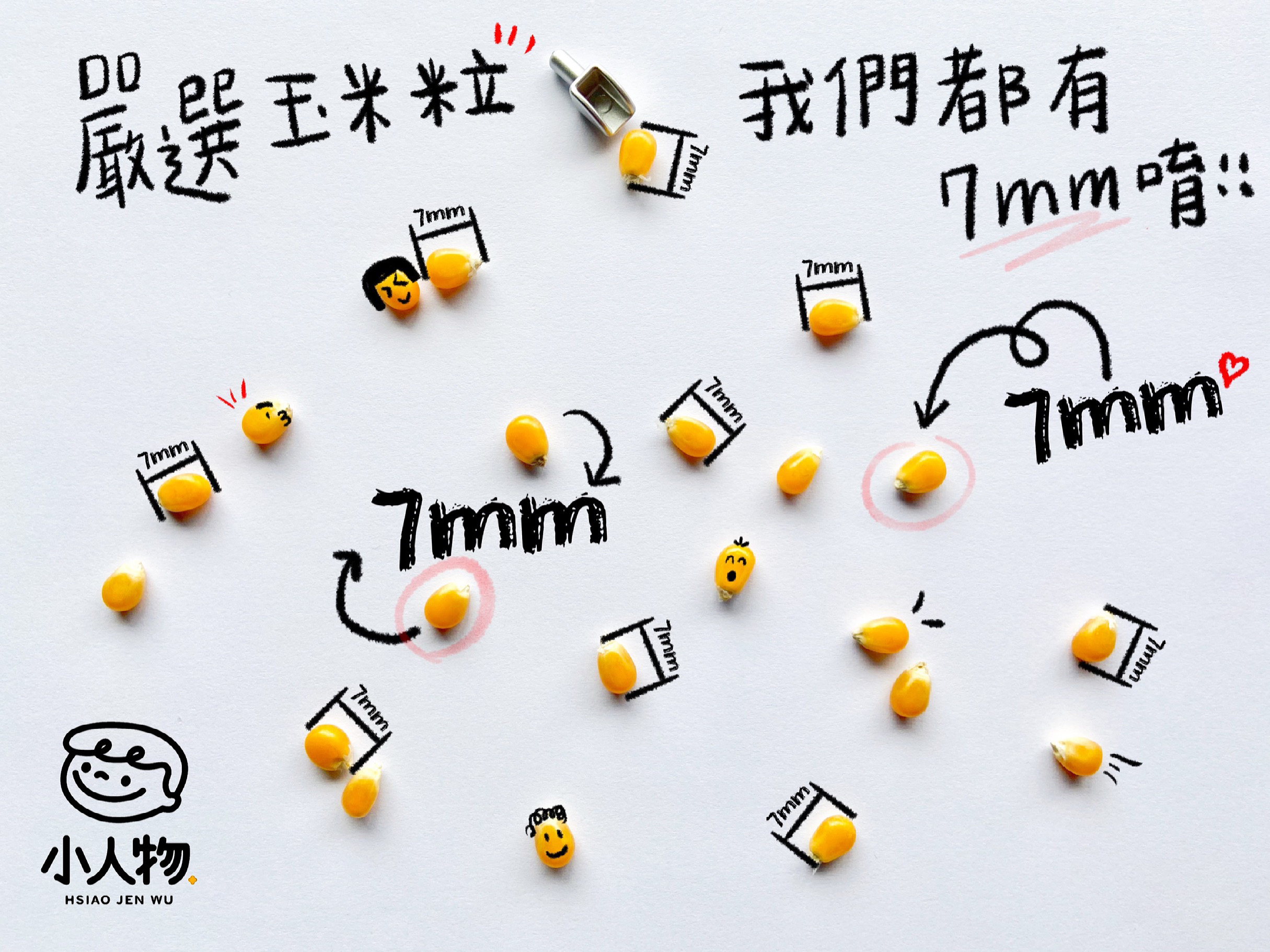 玉米粒