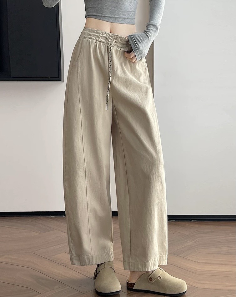 Ice Silk Cloud Curve Pants|冰絲雲朵彎刀褲❄️1