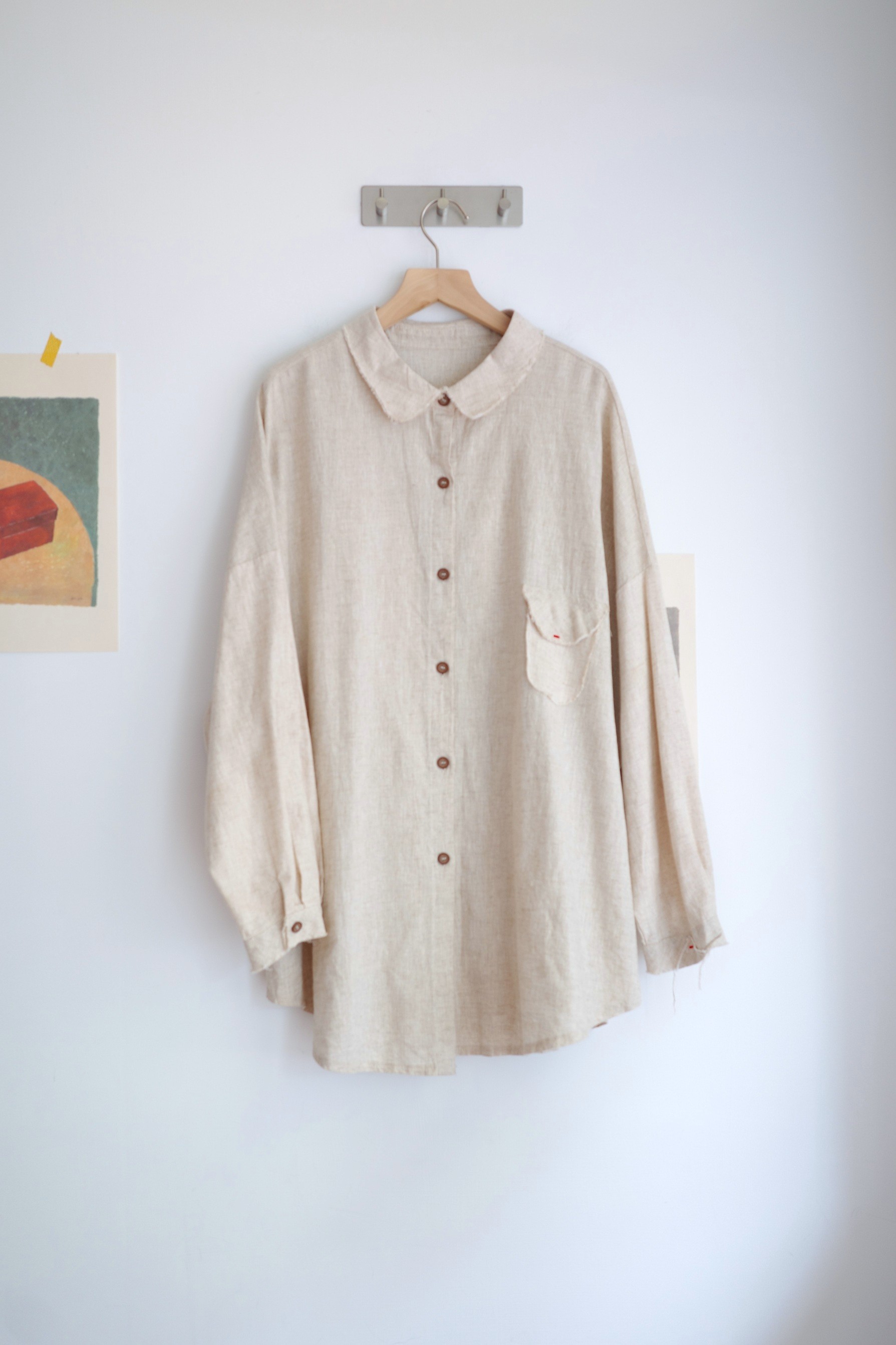 𓏭抽鬚邊自然好感襯衫