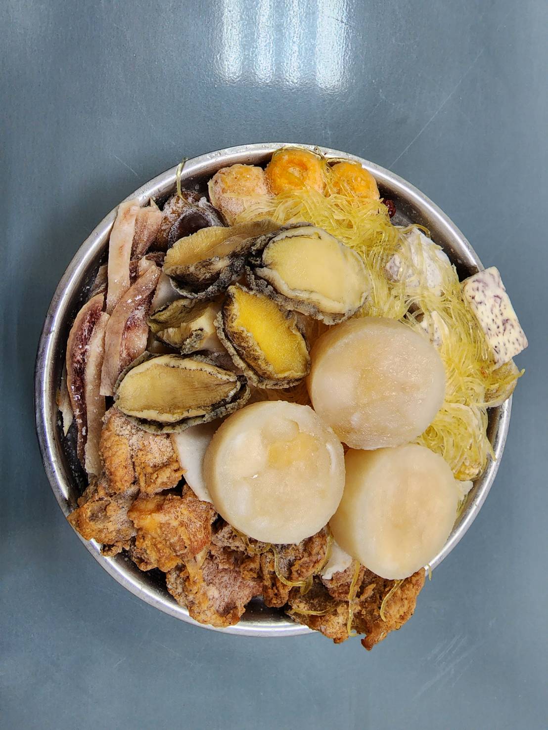 天下第一鍋 干貝鮑魚佛跳牆(附鐵鍋)3