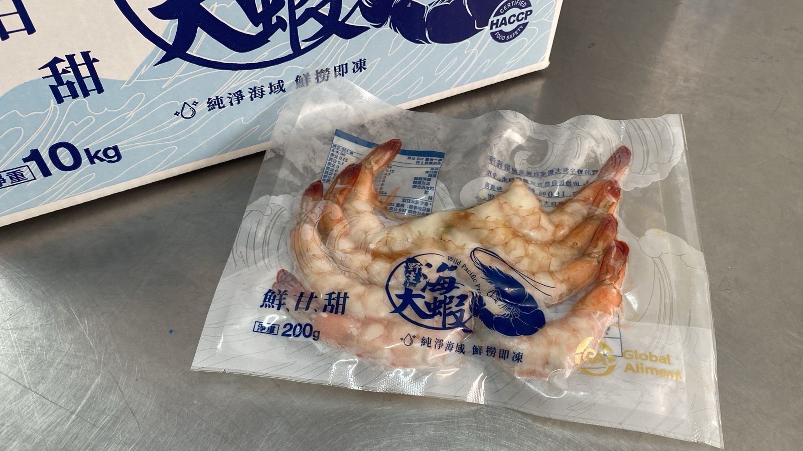 海捕野生鳳尾蝦200G 海捕野生鳳尾蝦200G