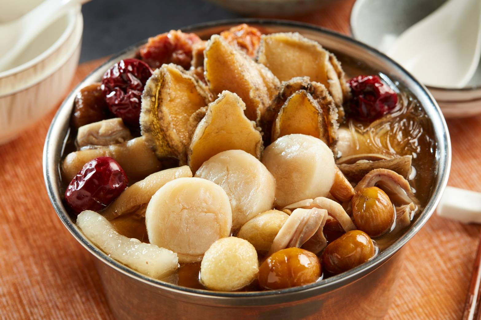 天下第一鍋 干貝鮑魚佛跳牆(附鐵鍋)1