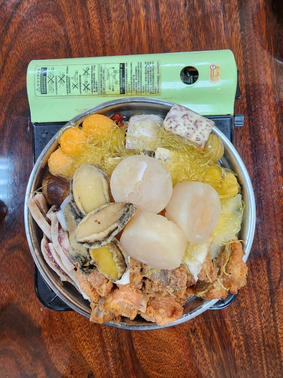 天下第一鍋 干貝鮑魚佛跳牆(附鐵鍋)4