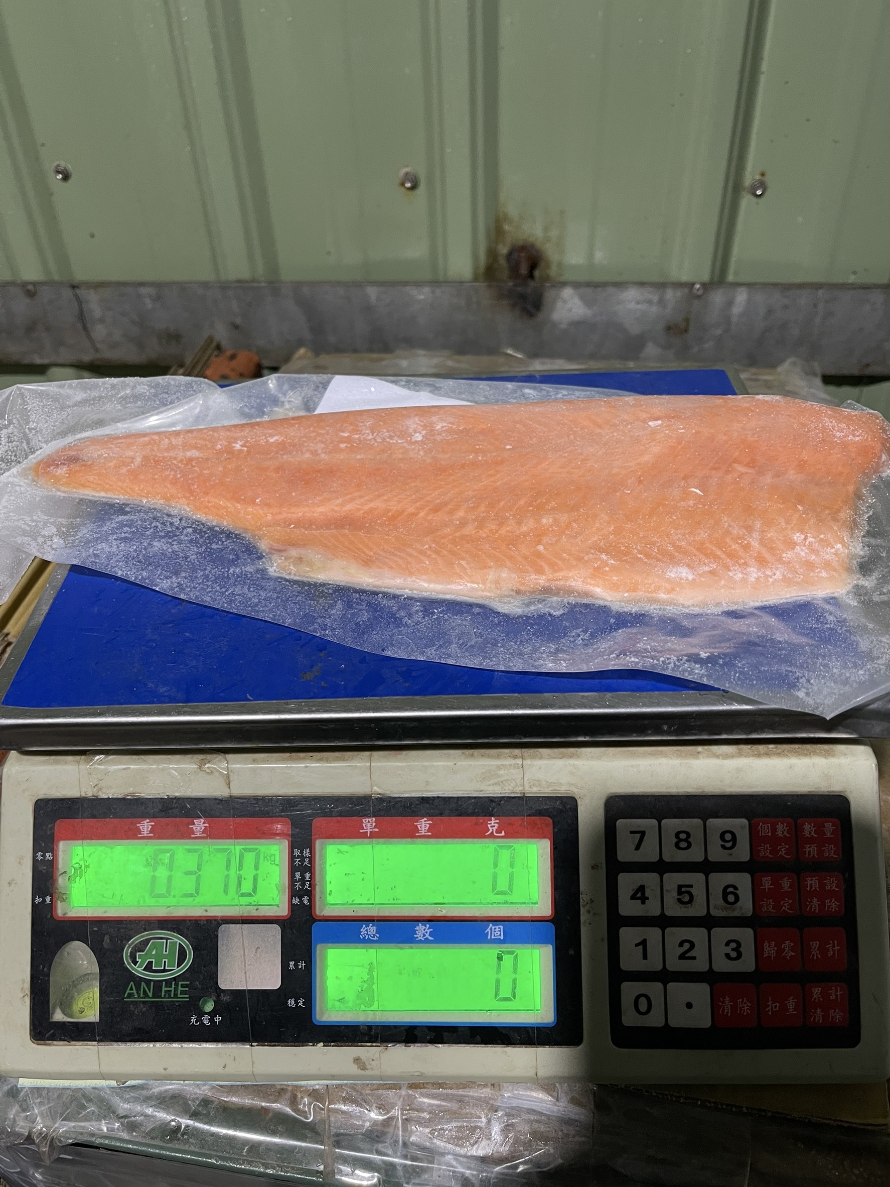 冷凍鮭魚菲力切塊11