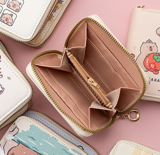 可愛水豚小拿包