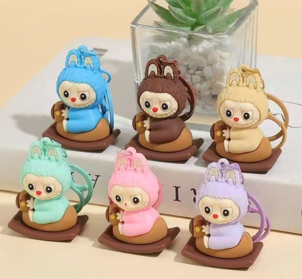 (現貨)拉布布木馬鑰匙圈吊飾