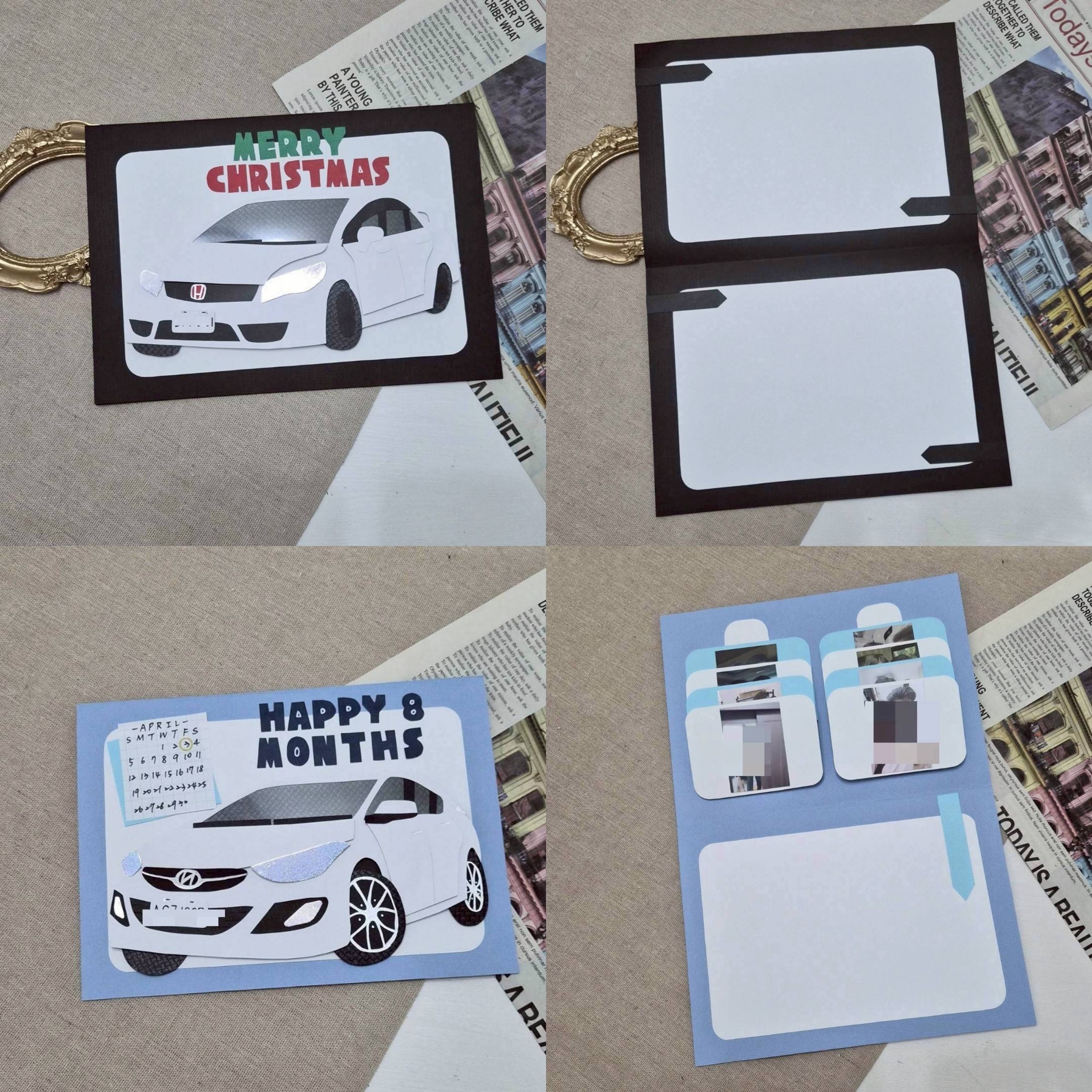 【預購】客製化手工卡片|汽車款22