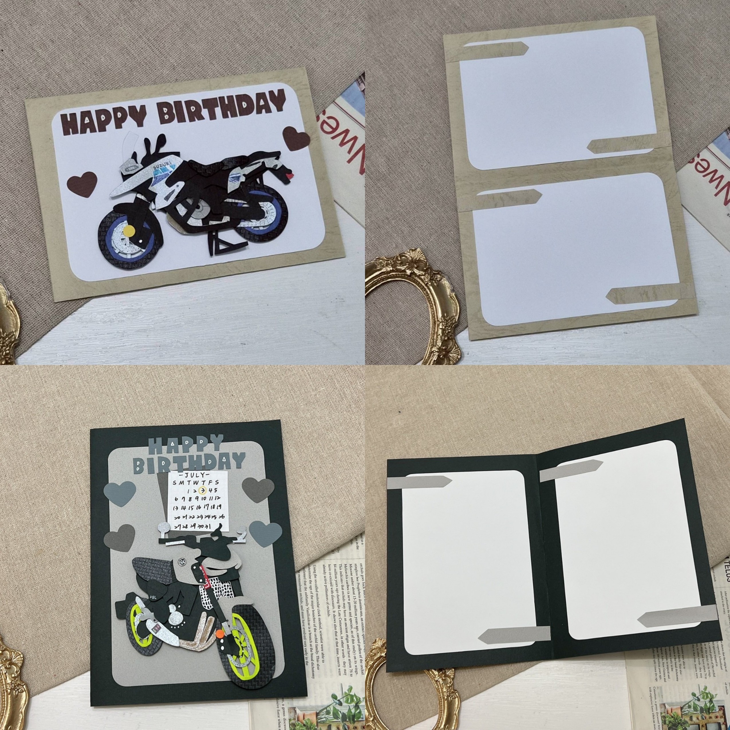 【預購】客製化手工卡片|檔車機車款5