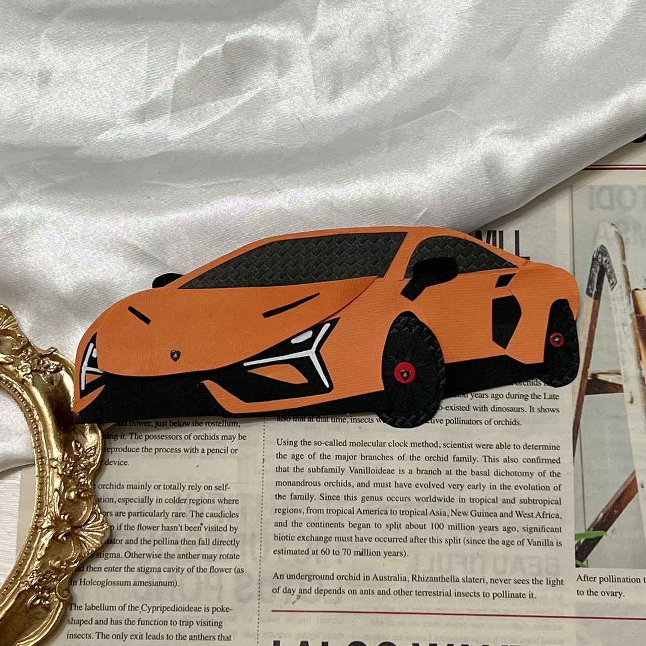 【預購】客製化紙雕裝飾|汽車款3
