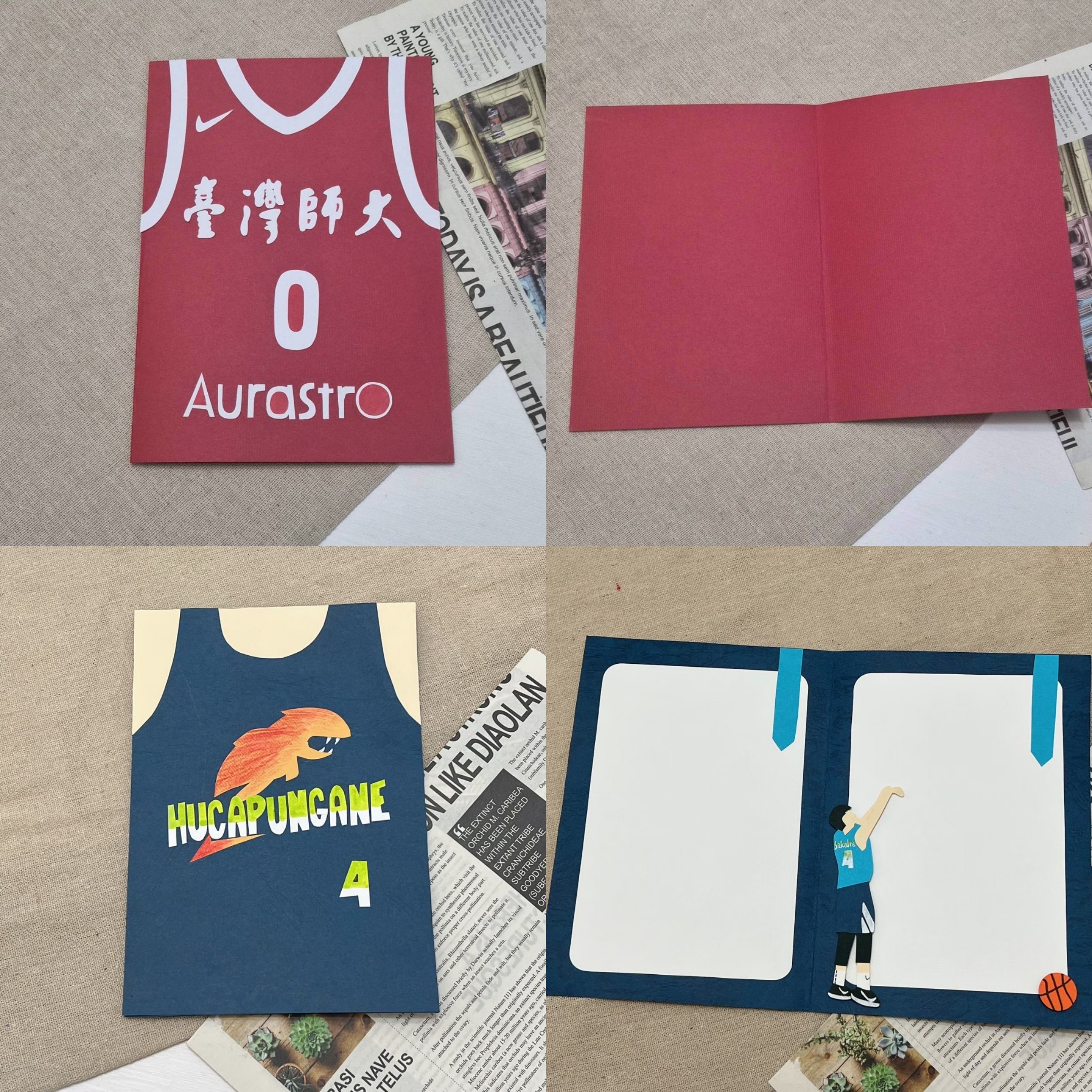 【預購】客製化制服卡片|籃球球衣款5
