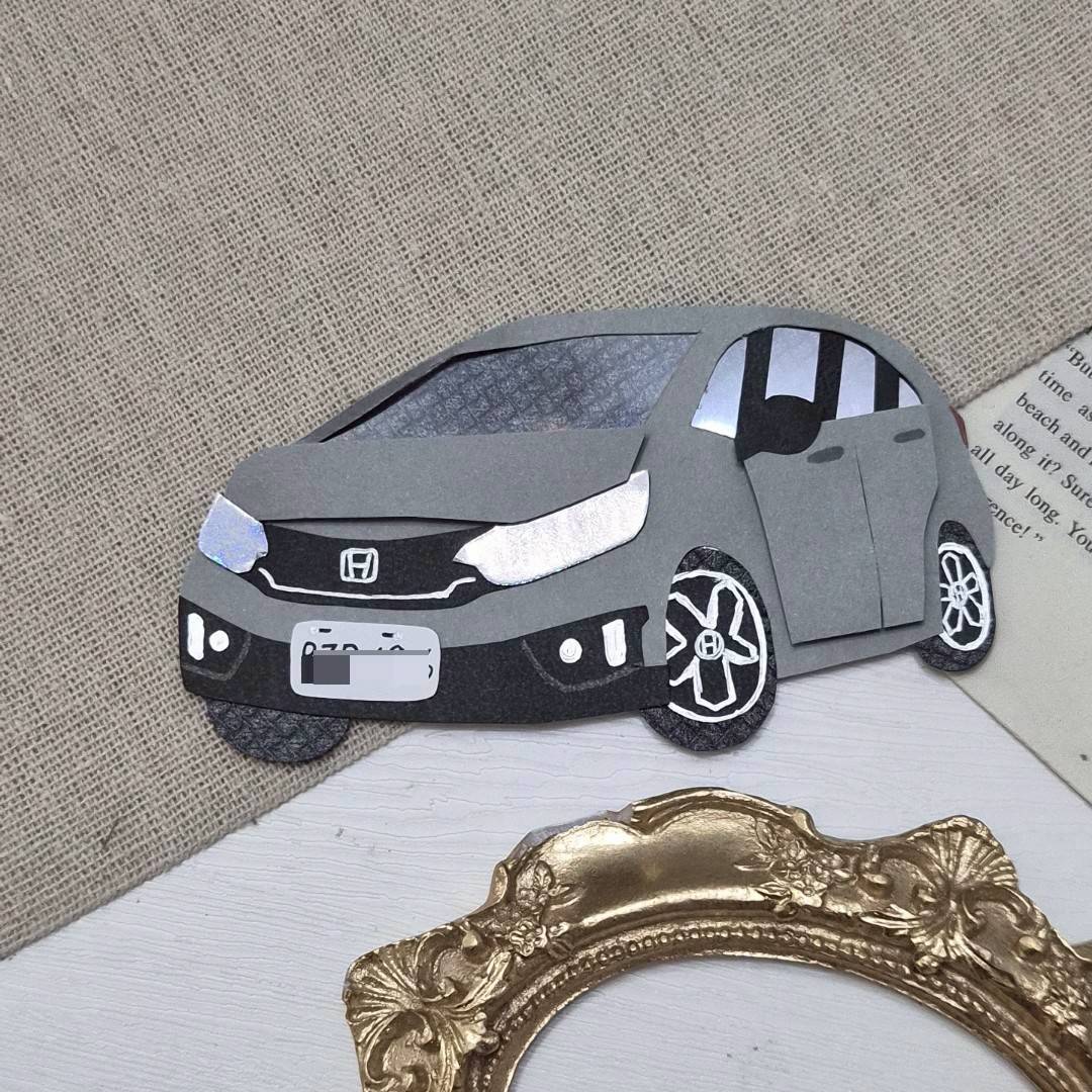 【預購】客製化紙雕裝飾|汽車款1