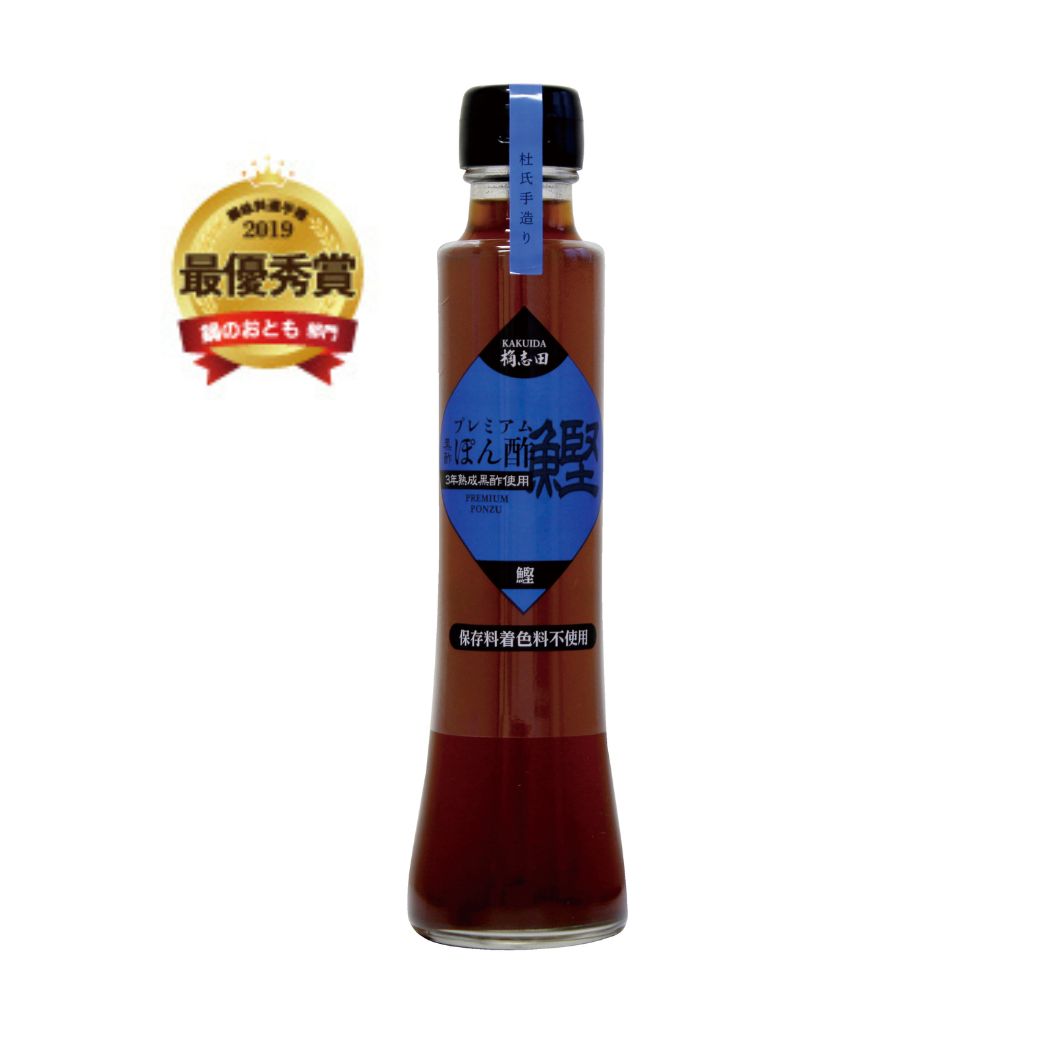 桷志田黑醋柚子醋-鰹魚