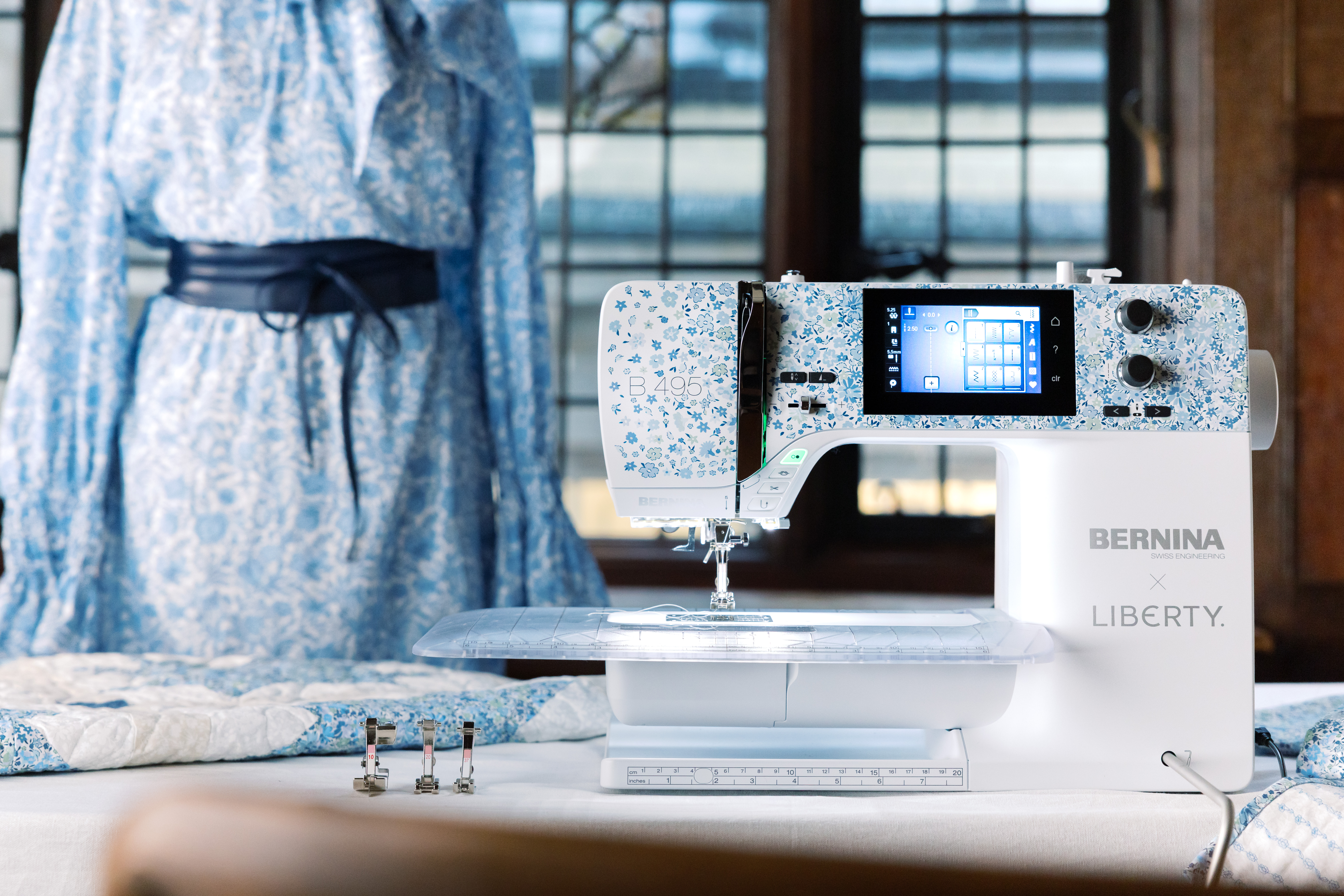 【BERNINA】B580 Liberty特別版高階電腦縫紉機含刺繡模組2