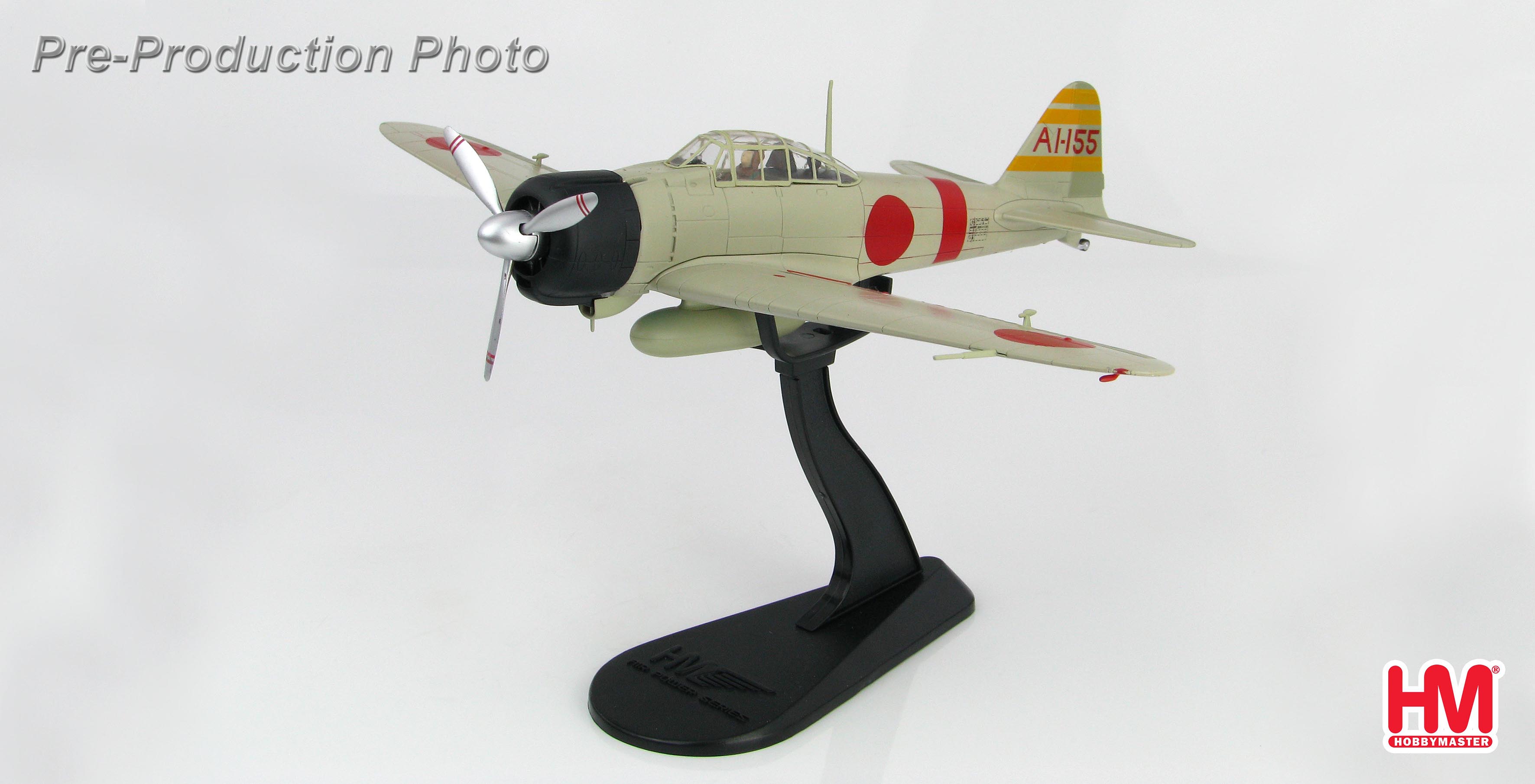 1/48 HM A6M2b 零式戰鬥機21型珍珠港事變赤城號航母板谷茂座機| HM