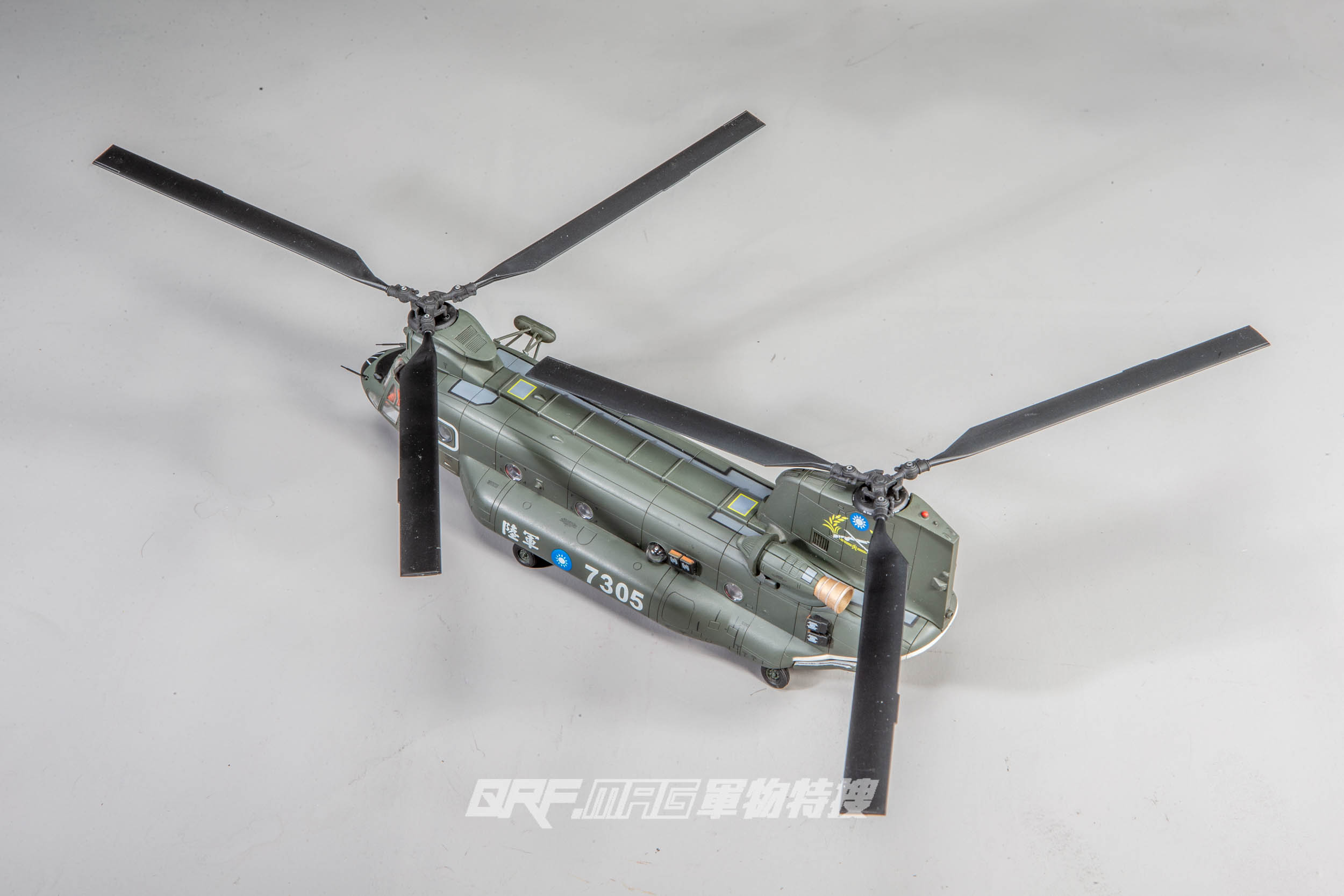 FOV 1/72 CH-47SD 國軍契努克Chinook 運輸直升機明視度塗裝版