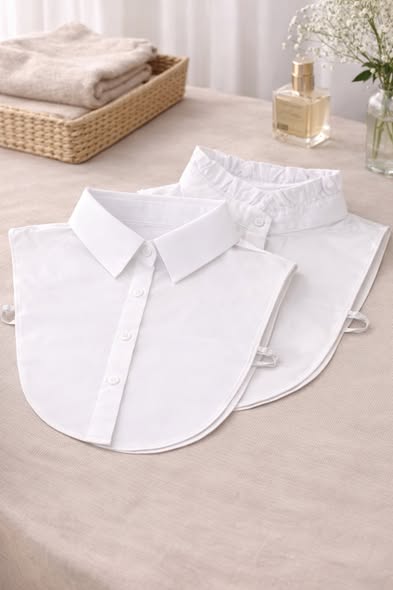 輕盈假兩件|春夏百搭假領片1