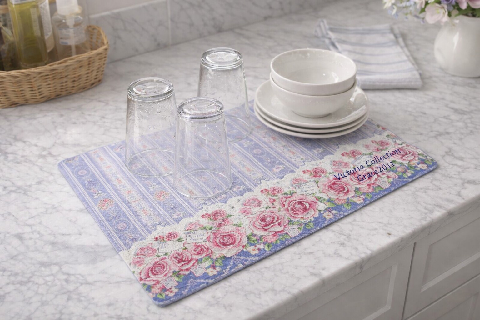 英國玫瑰超吸水軟墊/地墊5