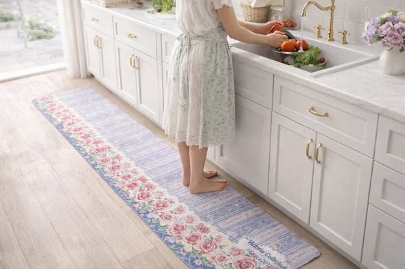 英國玫瑰超吸水軟墊/地墊1