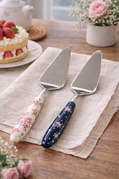 Isabelle Rose玫瑰韻致餐具系列-蛋糕鏟1