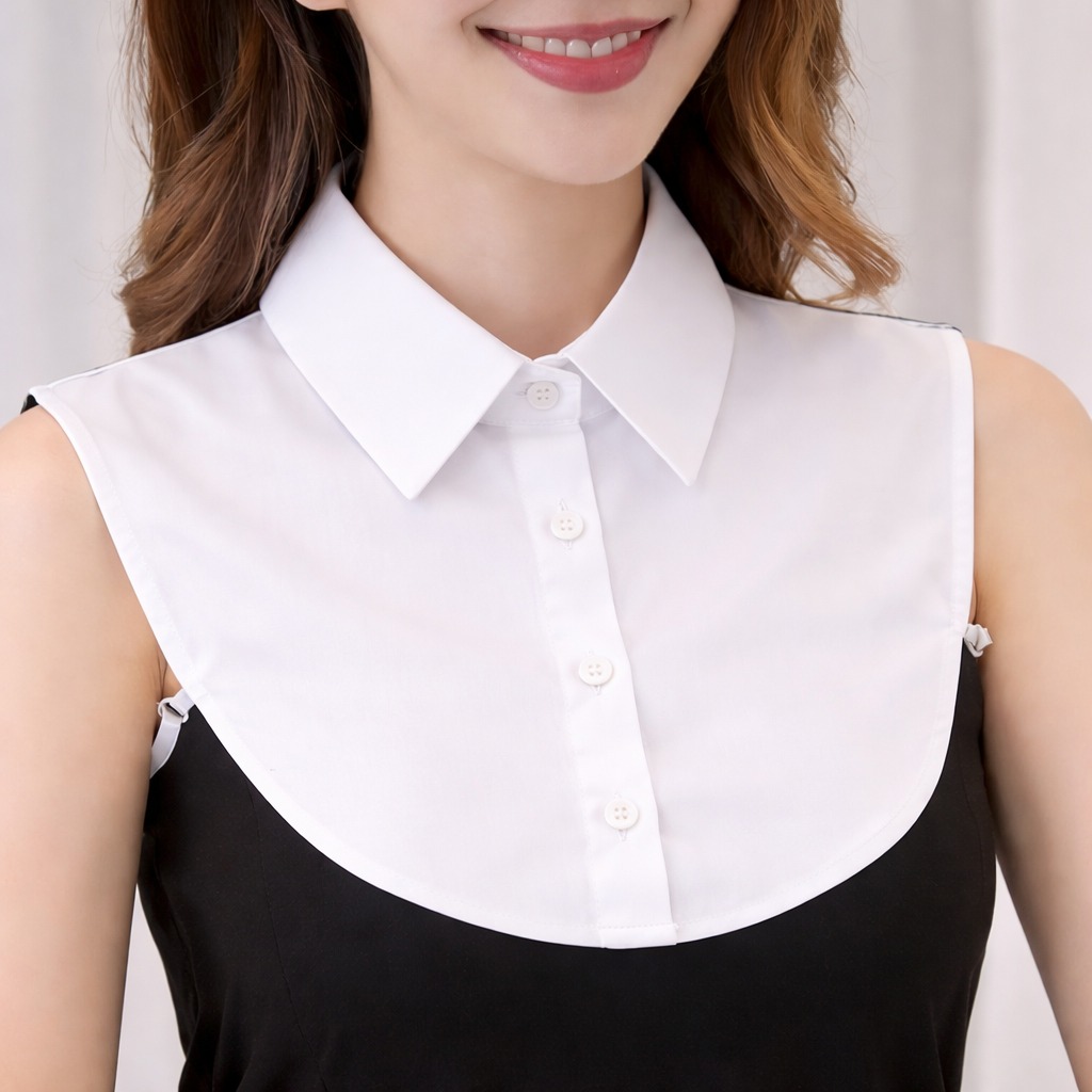 輕盈假兩件|春夏百搭假領片6