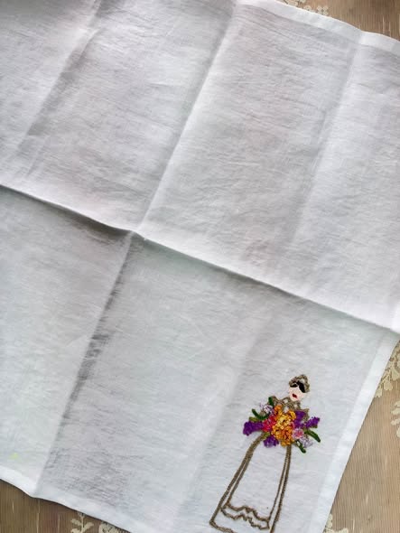Busatti 托斯卡尼|仕女與紳士頂級刺繡方巾(雙件組)2