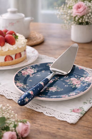Isabelle Rose玫瑰韻致餐具系列-蛋糕鏟3