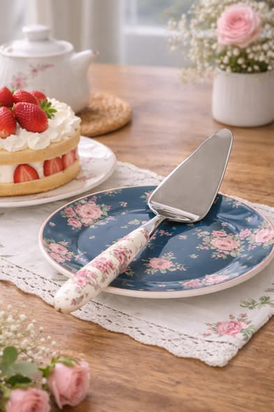 Isabelle Rose玫瑰韻致餐具系列-蛋糕鏟2