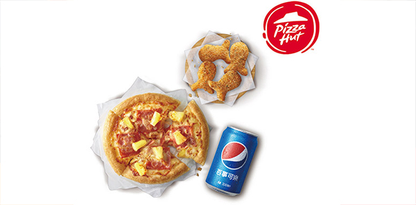 必勝客六吋個人鬆厚比薩二選一鱈魚套餐好禮即享券(此商品為團購商品，如需下單請洽客服)