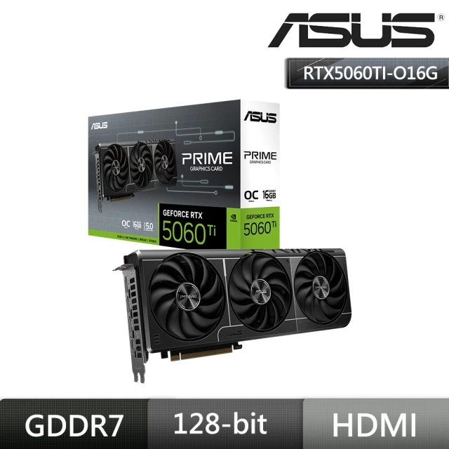 ASUS 華碩 PRIME-RTX5060Ti-O16G 顯示卡