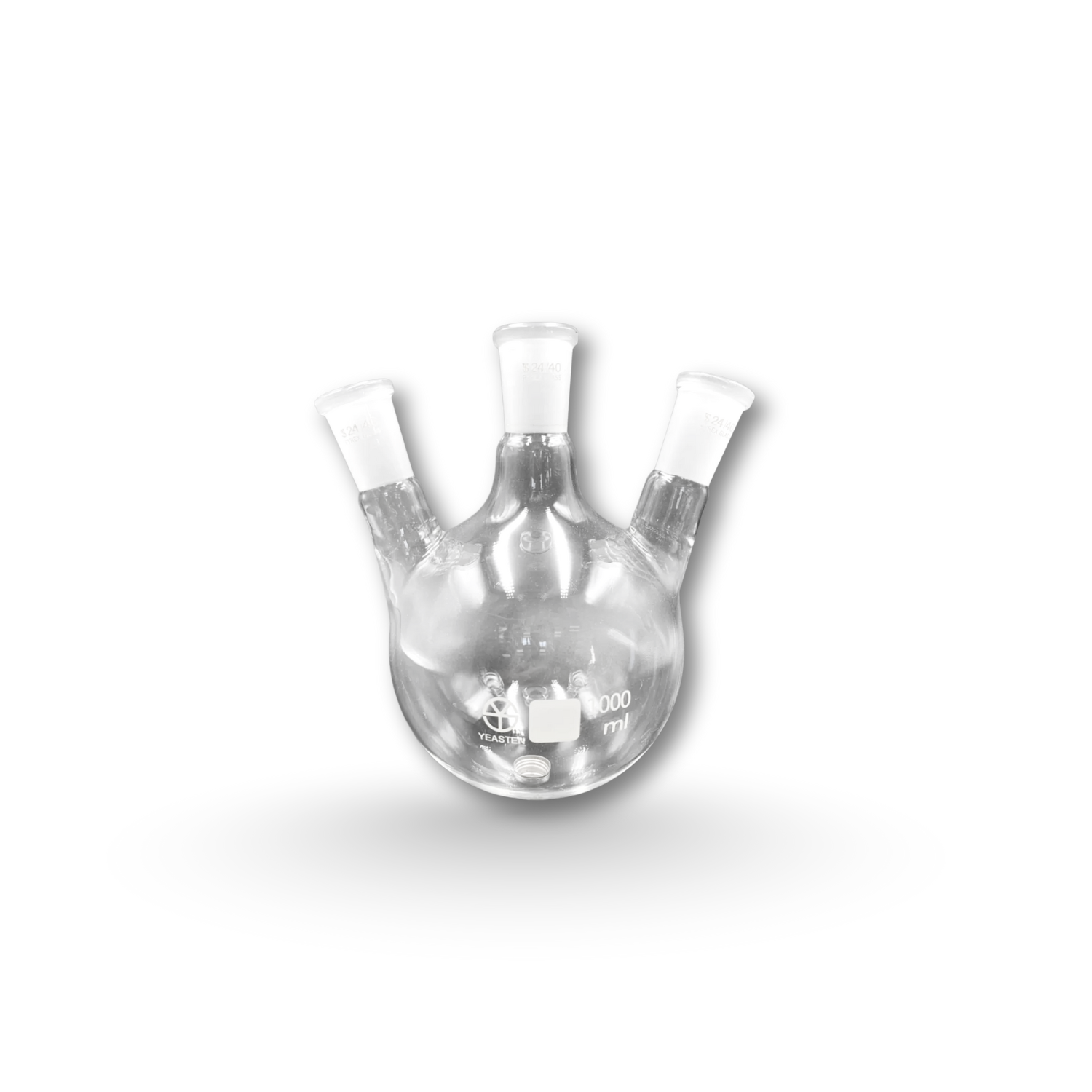 【安銳】磨砂圓底燒瓶 (三口&四口) 500ml-2000ml