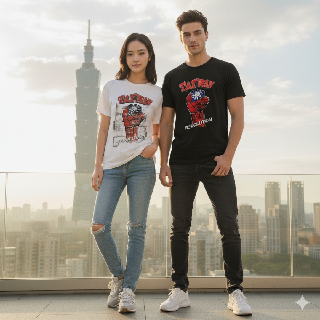 台灣雙十國慶必買國旗T恤_國慶旅遊必買紀念品