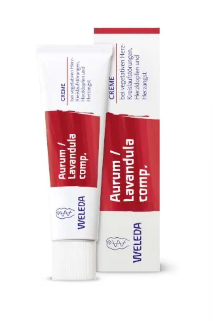 Weleda 黃金玫瑰薰衣草膏 AURUM/LAVANDULA comp.Creme