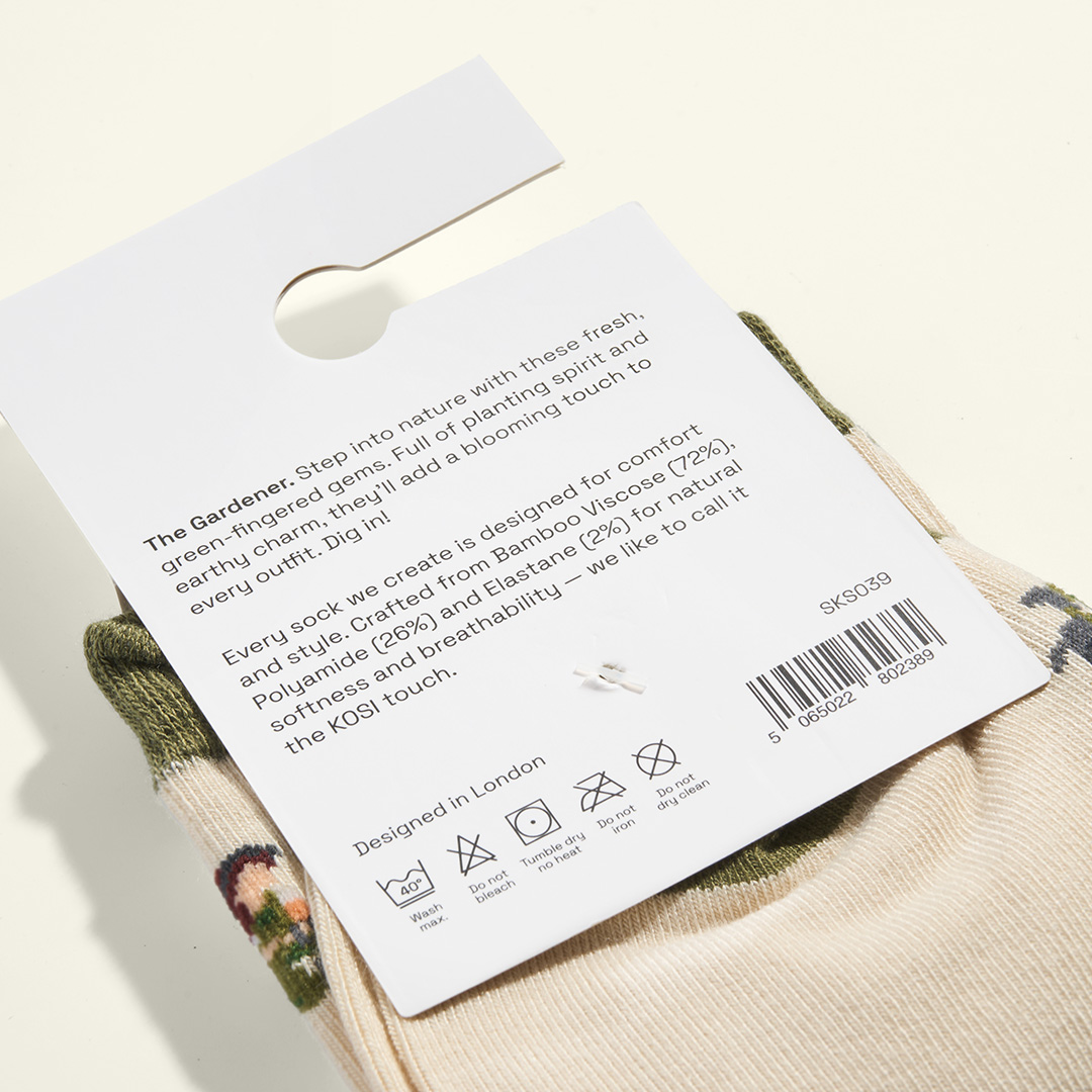 Kosi 園丁觸感襪3