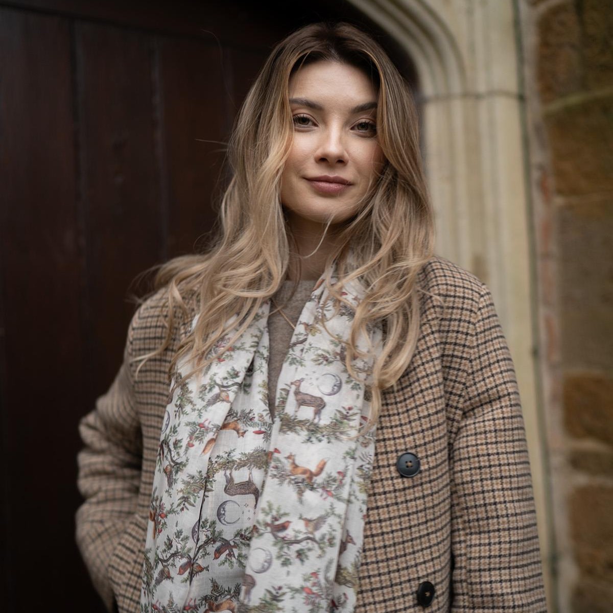 Fable England 森林之夜輕量圍巾 Fable England 森林之夜輕量圍巾