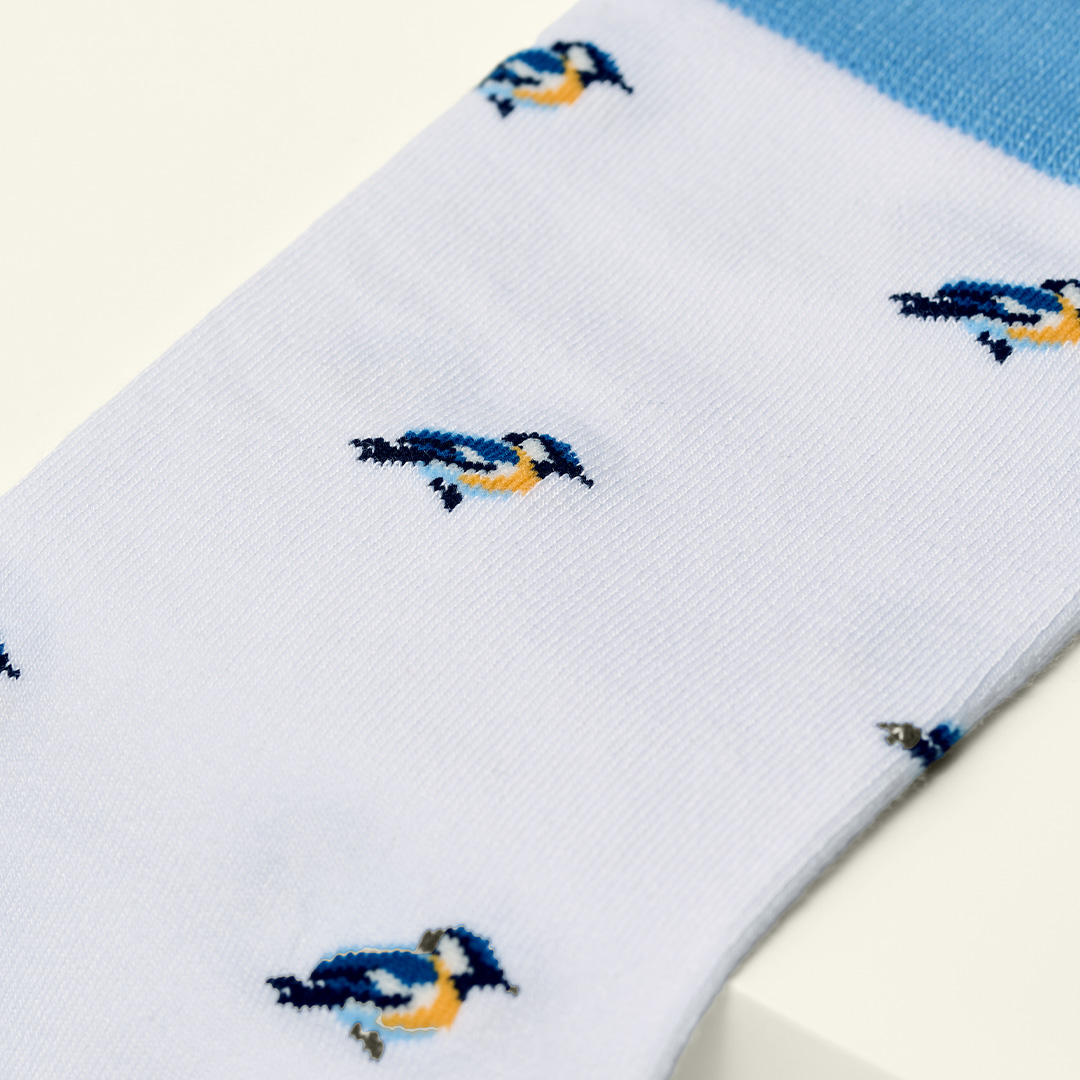 Kosi 藍山雀觸感襪