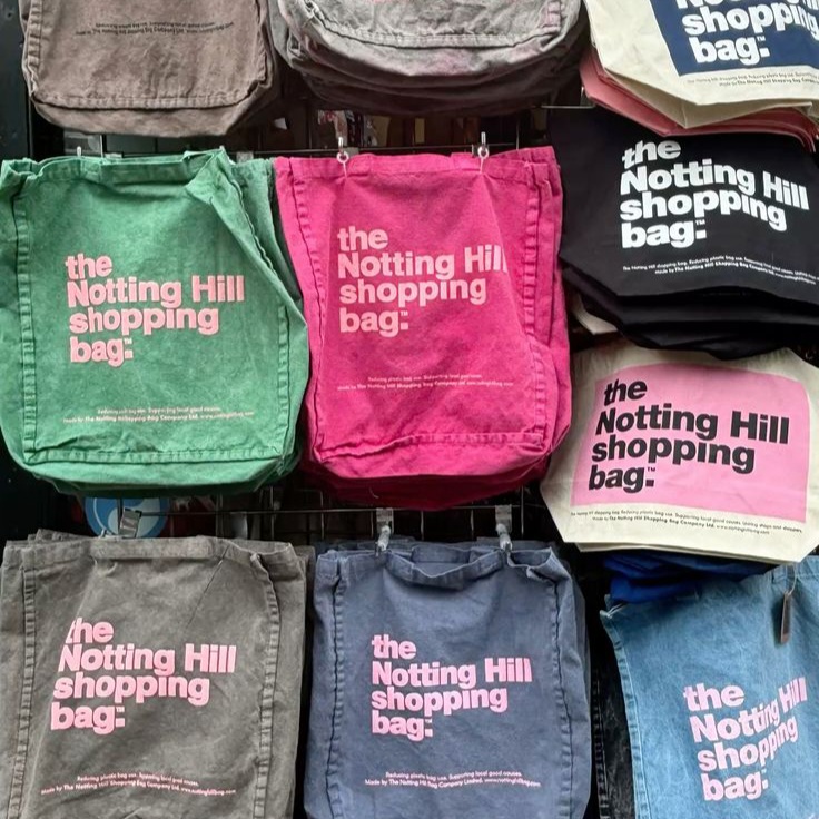Notting Hill 手染托特包4