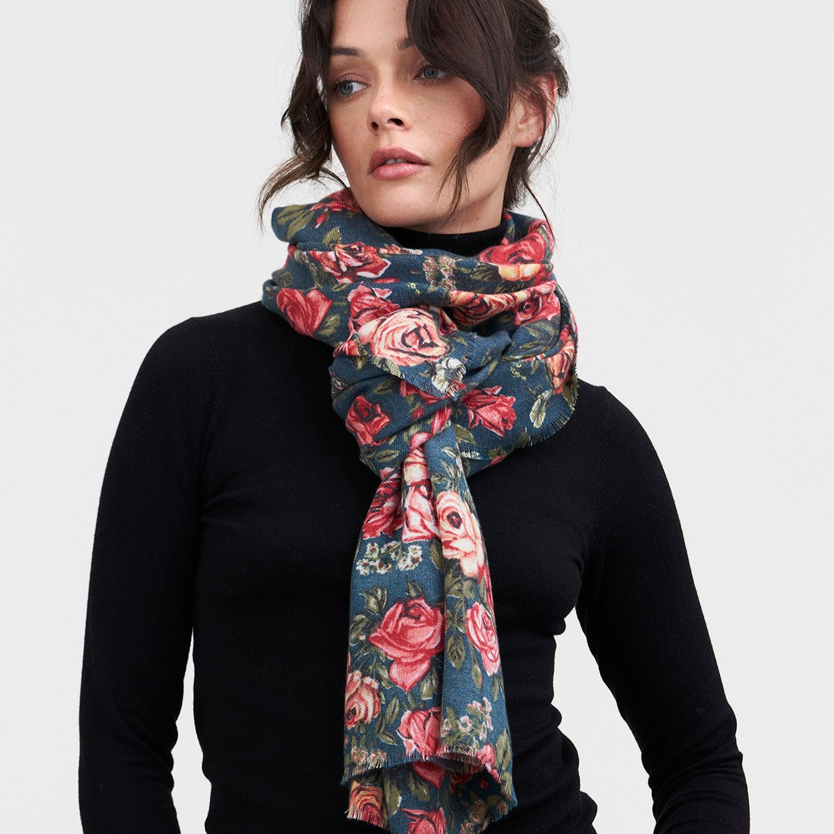 Fable England 英倫玫瑰長圍巾