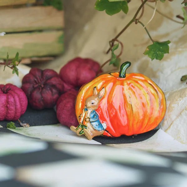 Fable England 彼得兔南瓜胸針 Fable England 彼得兔南瓜胸針