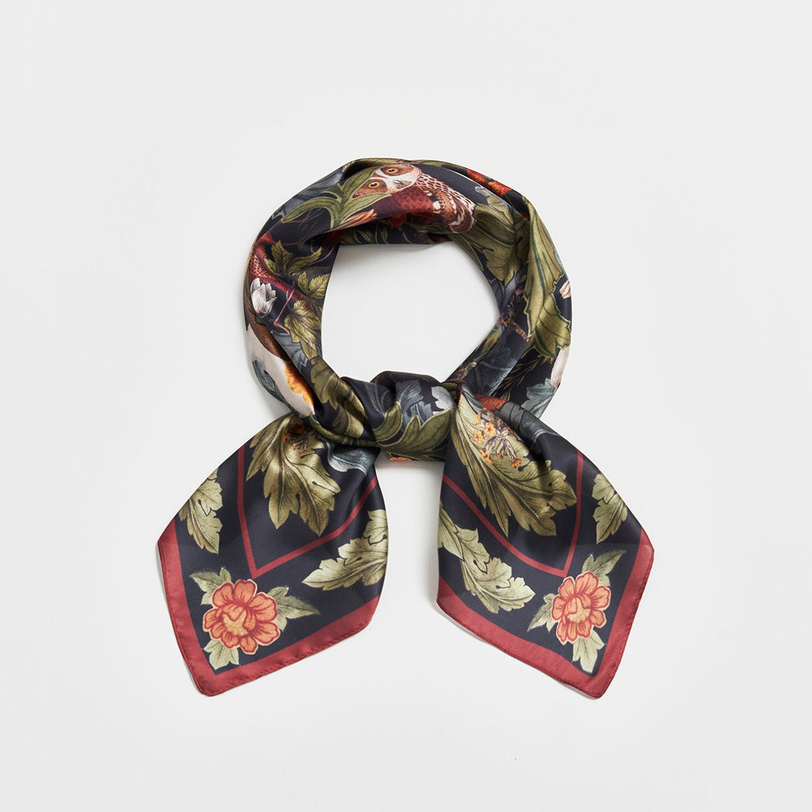 Fable England 冬季綠影絲巾 Fable England 冬季綠影絲巾