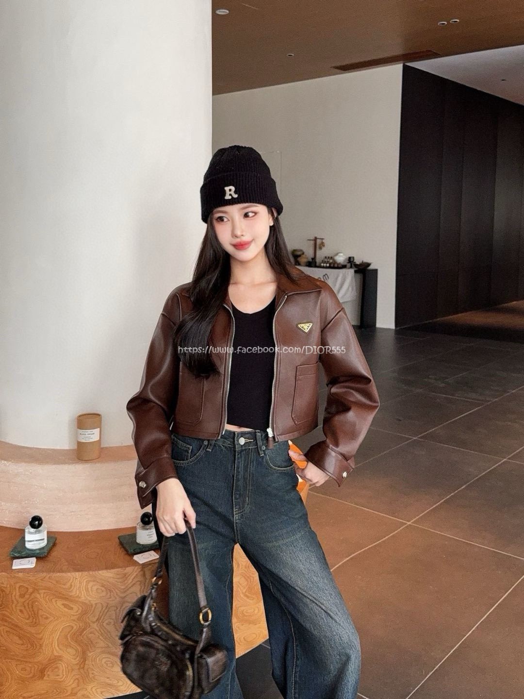 Prada皮衣外套  Prada皮衣外套