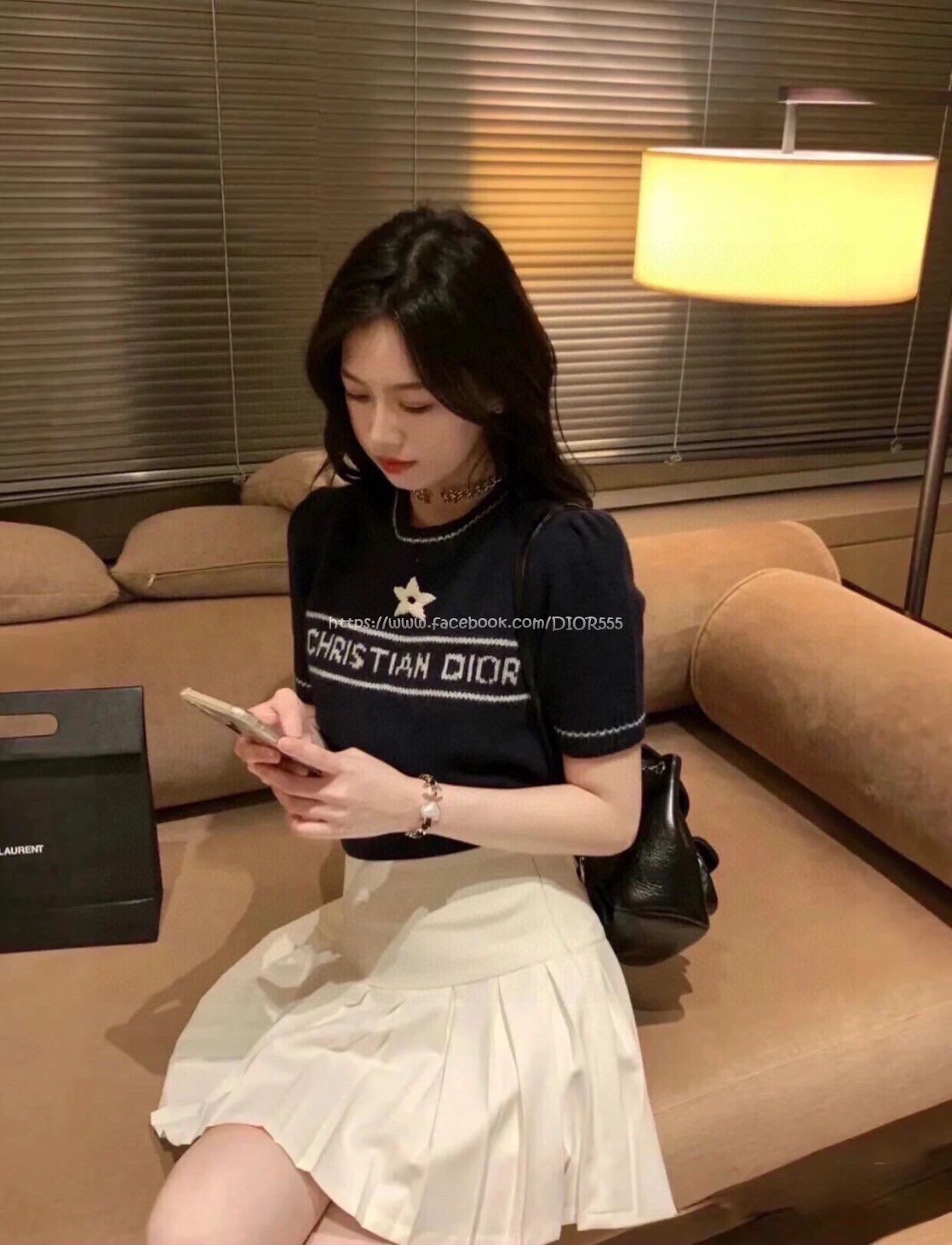 Dior五角幸運星針織上衣 Dior五角幸運星針織上衣