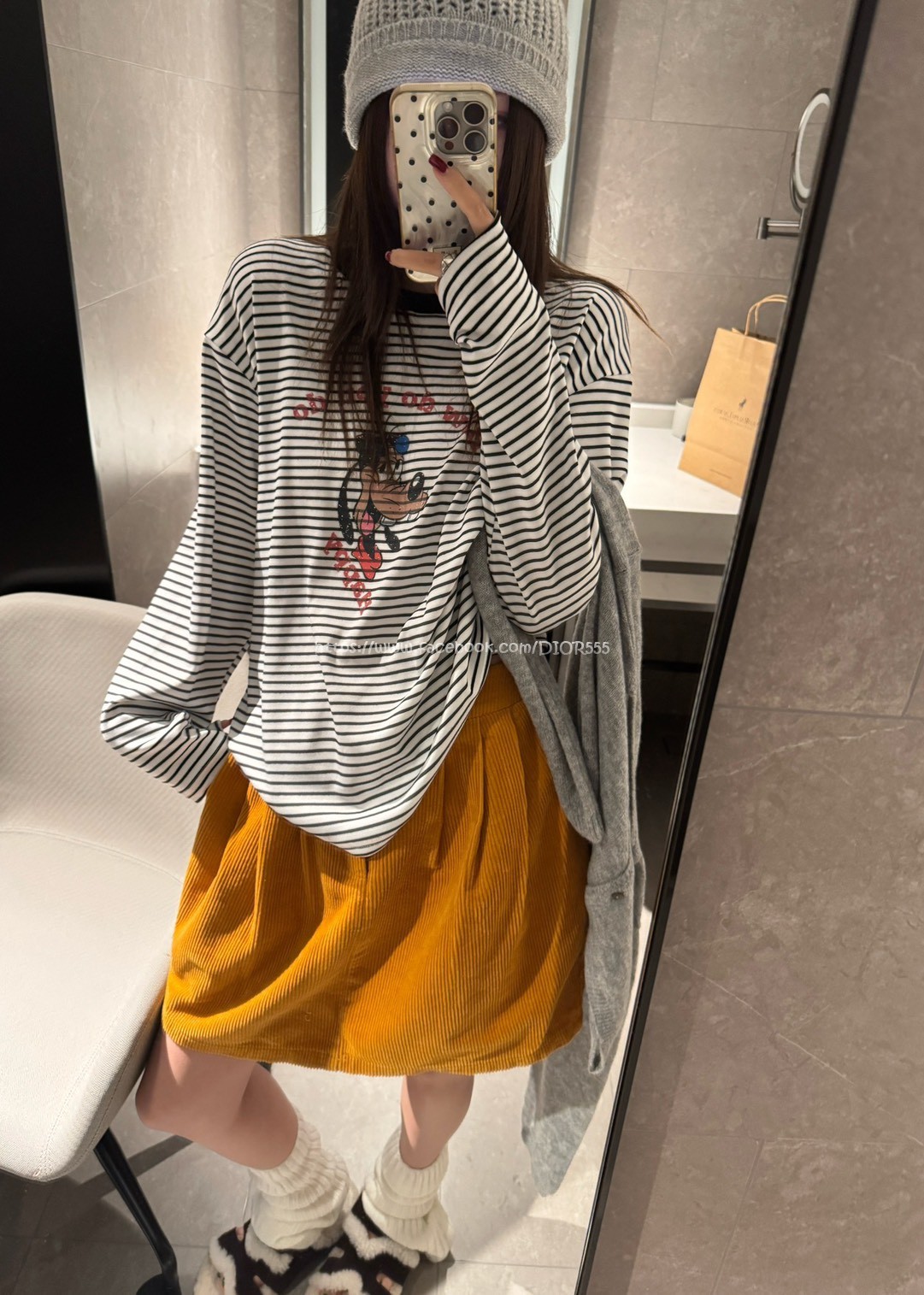 高飛條紋T 高飛條紋T