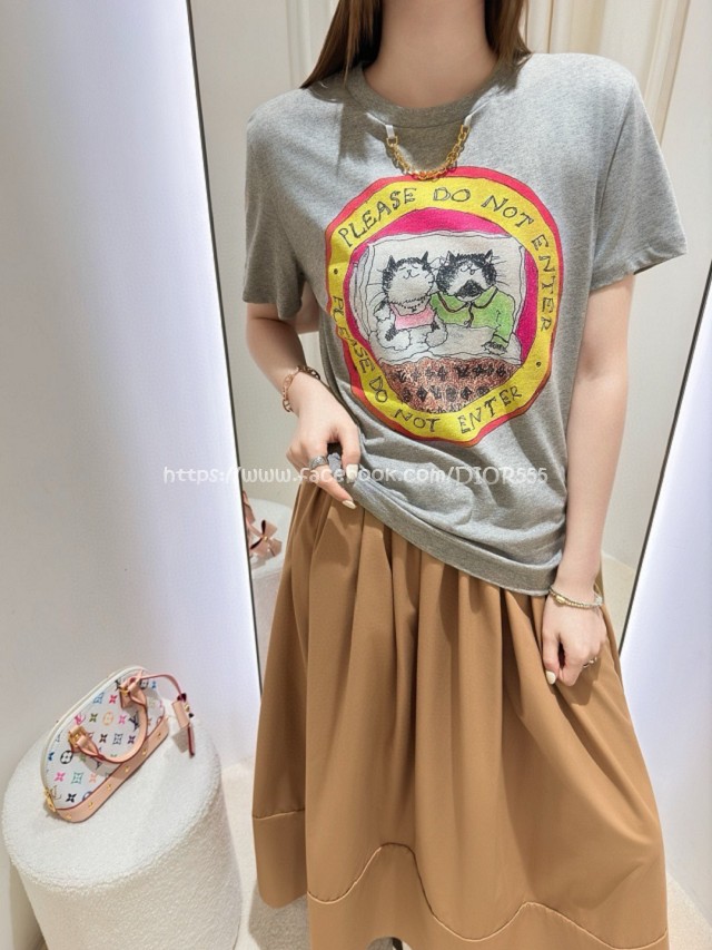 LV鏈條圓領印花T LV鏈條圓領印花T